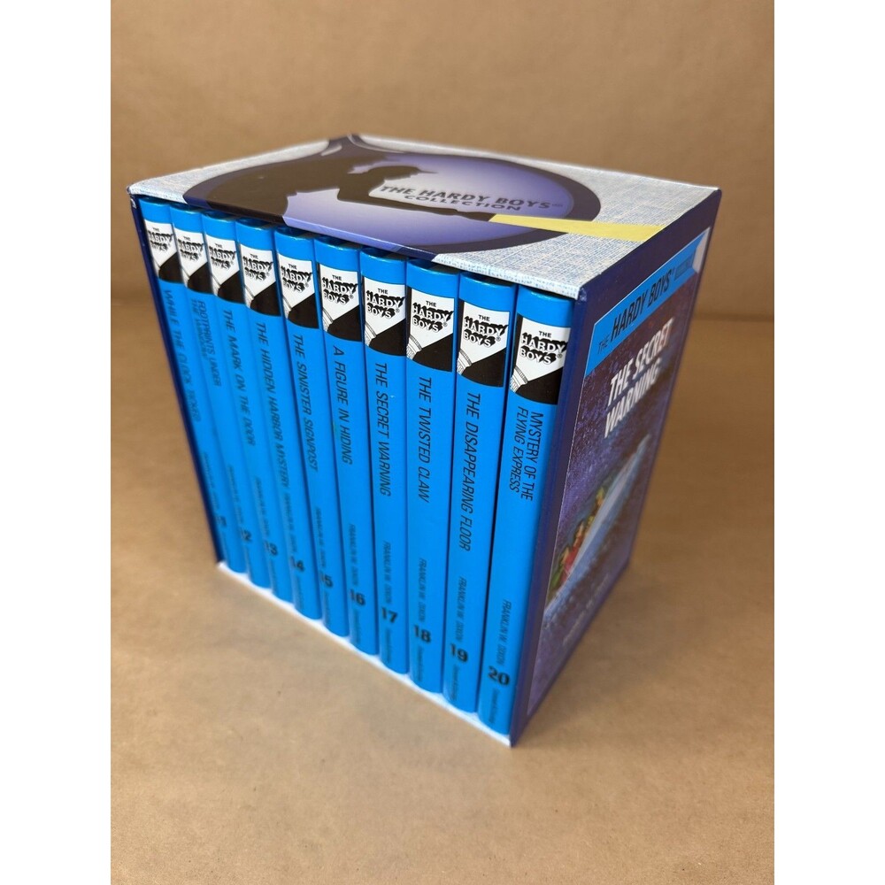 The Hardy Boys Collection Box Set Books 11-20 Hardcover Franklin W Dixon Mystery
